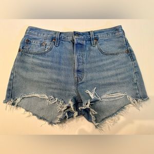 Levi’s denim shorts
